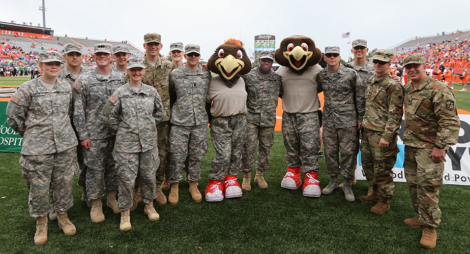 military-football