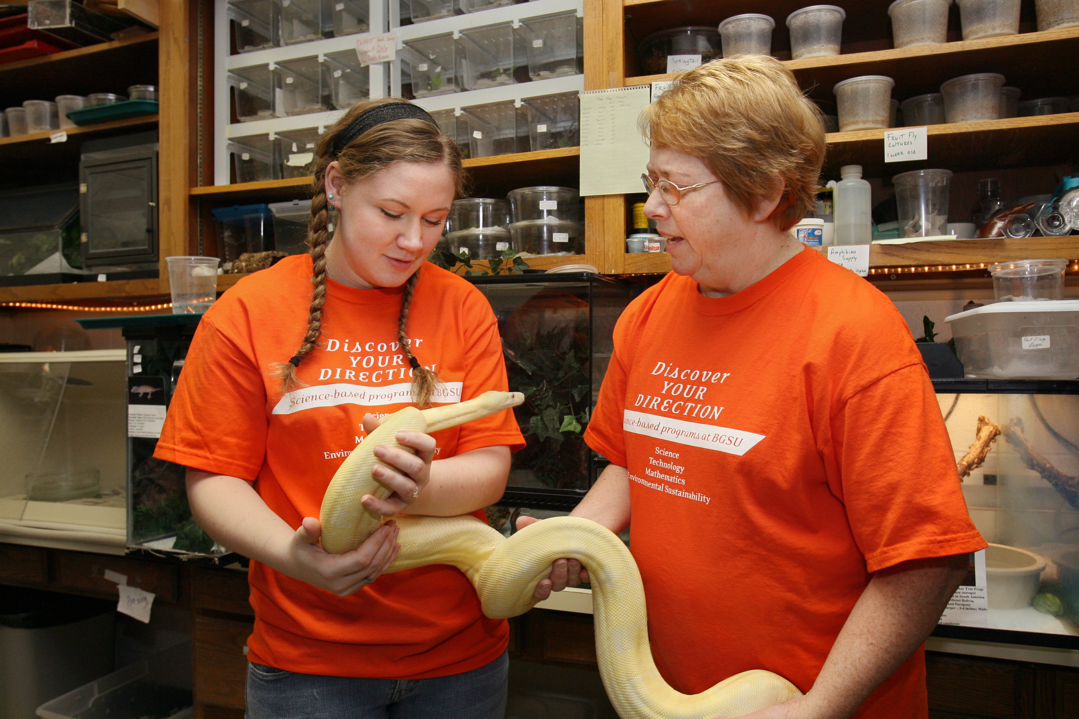 The Department of Biological Sciences runs an on-campus herpetarium.