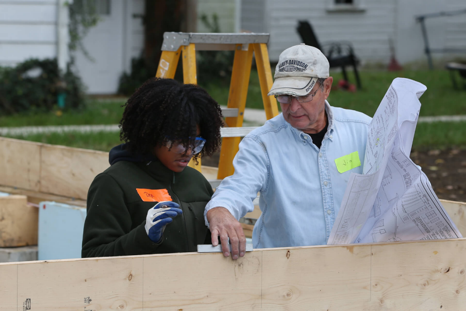 Students build Habitat for Humanity House