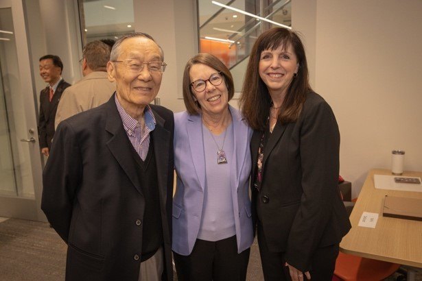 Dr. Chan Hahn, Dr. Janet Hartley, Deborah Lugli