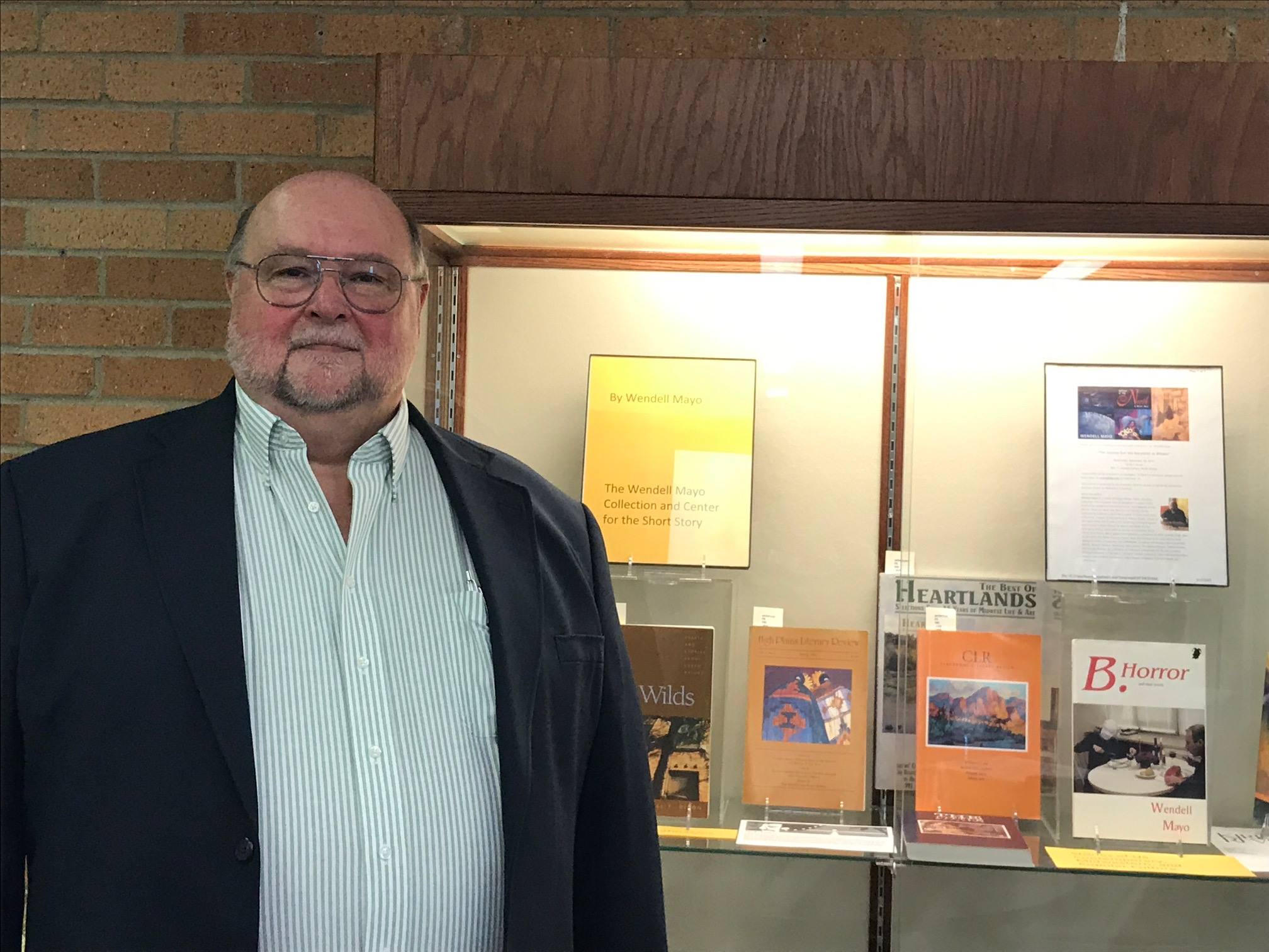 Wendell Mayo at Jerome Library