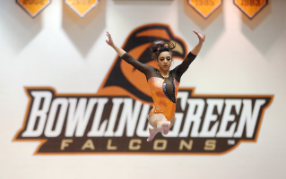 The BGSU Falcons  gymnastics team reached new heights in 2015.