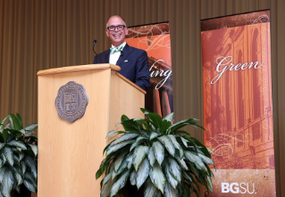 Jim Obergefell became the “accidental” activist and the face of marriage equality in America. Obergefell, who attended BGSU returned to campus in October to share his story.
