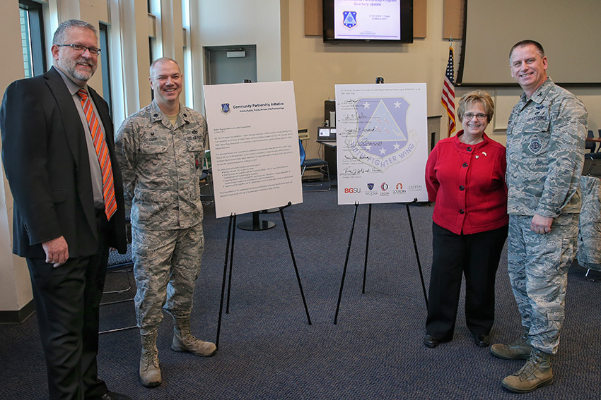 Northwest Ohio colleges, 180th Fighter Wing support higher degree attainment