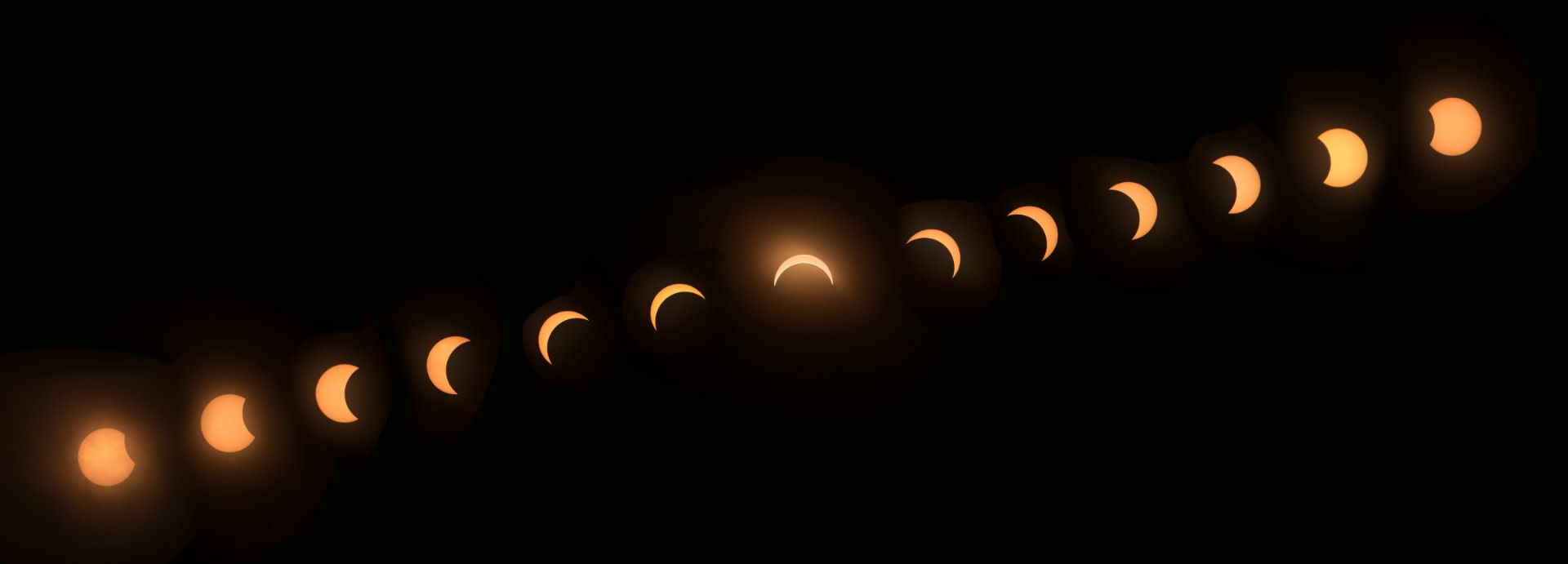 solar eclipse timelapse