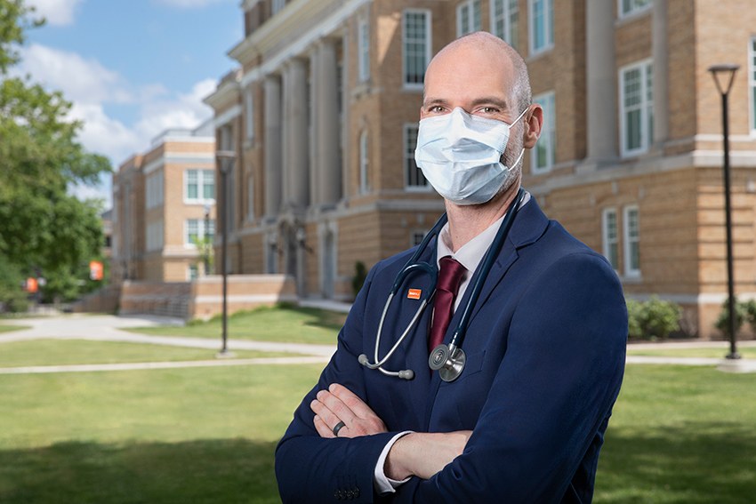 BGSU's Chief Health Officer Ben Batey