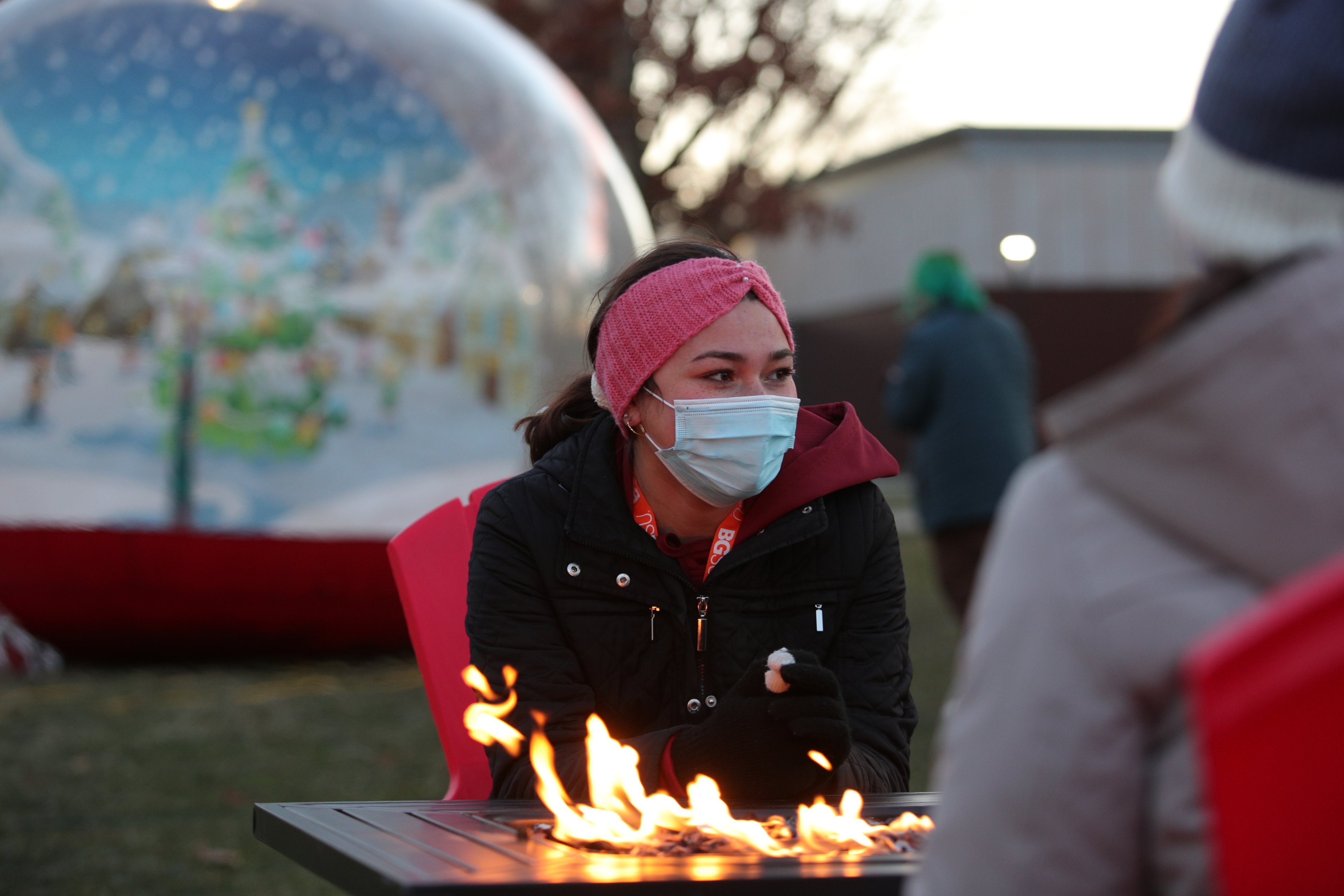 Students at Winter Wonderland