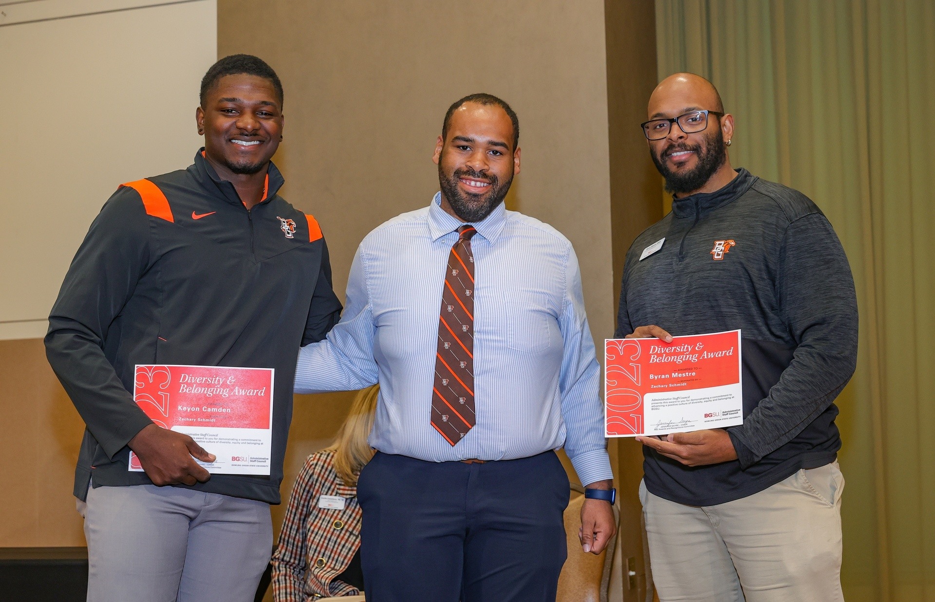 Keyon Camden, Taylor Jefferson and Bryan Mestre