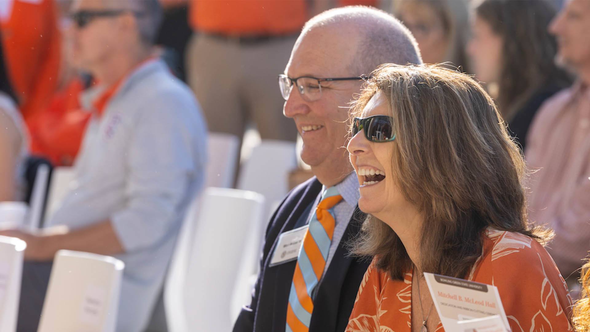 BGSU alumni Mitchell and Julie McLeod