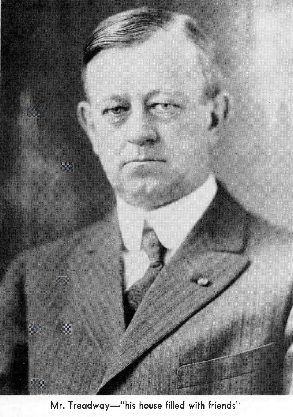 Historic photo of Ohio Lt. Gov. Francis W. Treadway