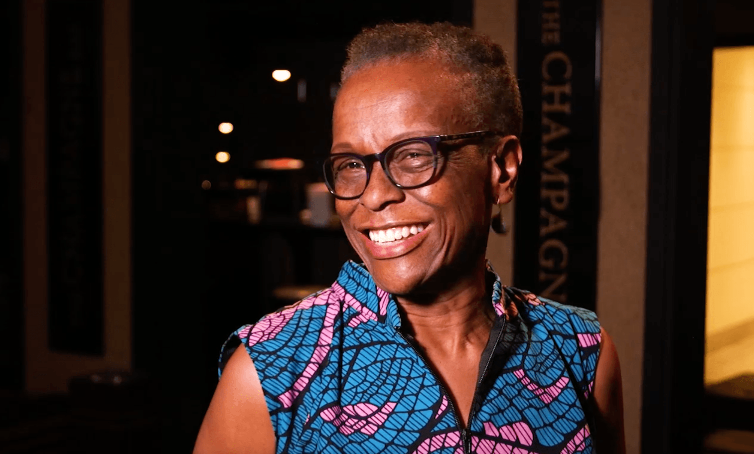 Portrait of BGSU alumna Dr. Njeri Wamae