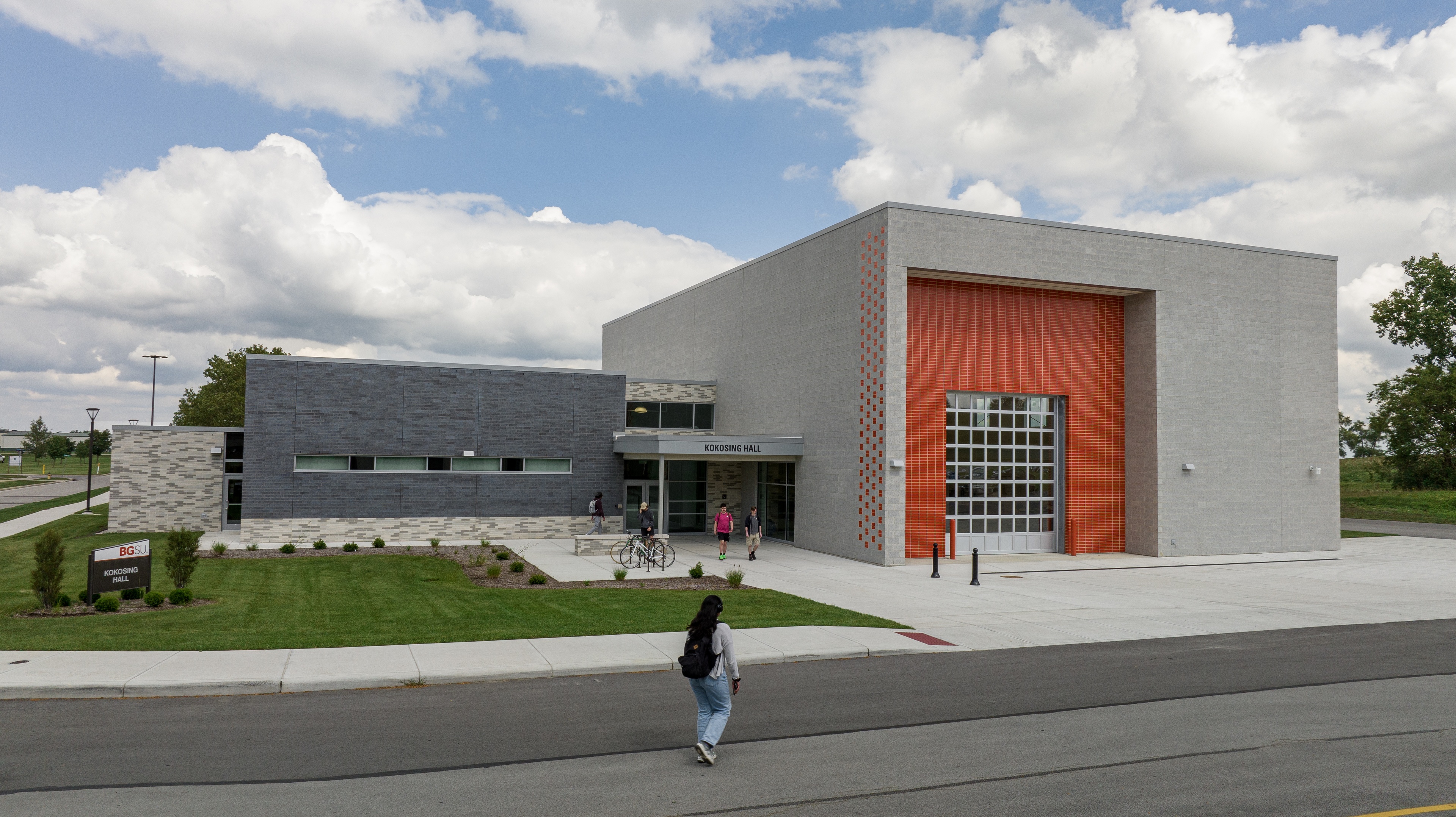 Exterior of Kokosing Hall, home of the School of the Built Environment