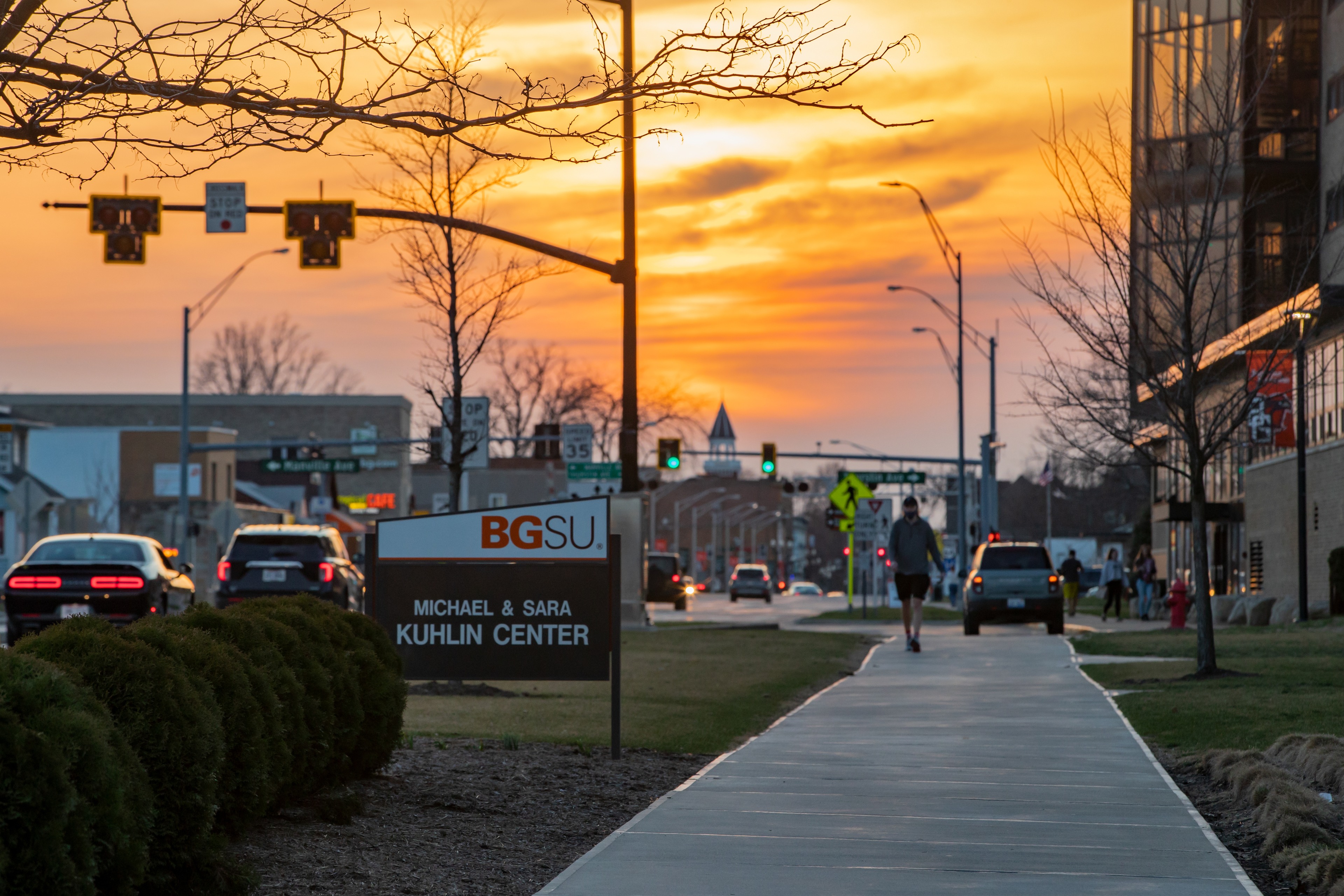 Sunset along Wooster Street