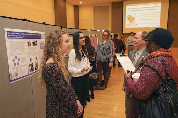 Undergraduates share research into diversity, inclusion