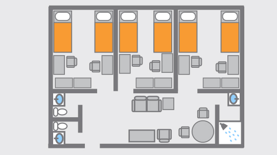 Suite-style Layout