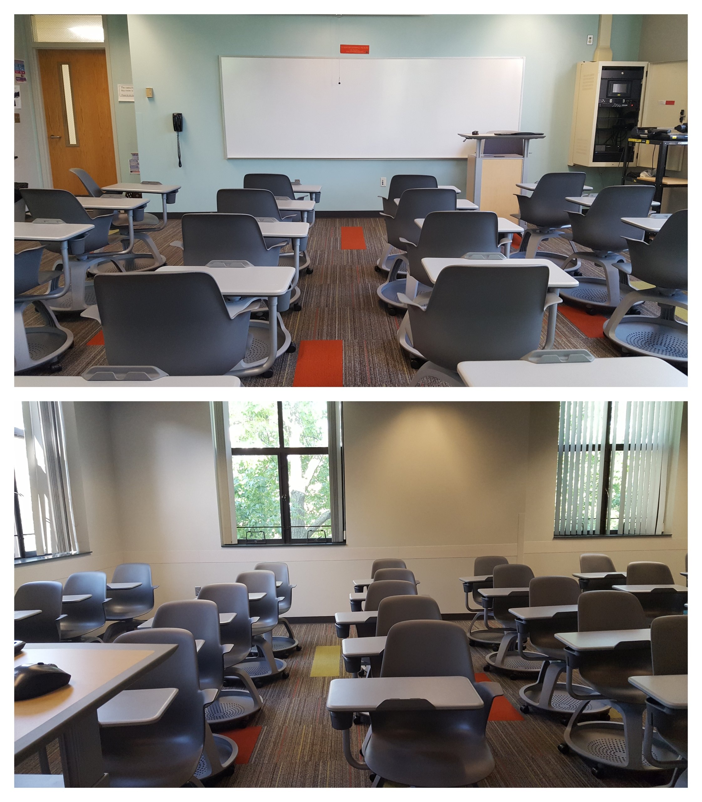 Eppler South Room 204 Front and Back View 
