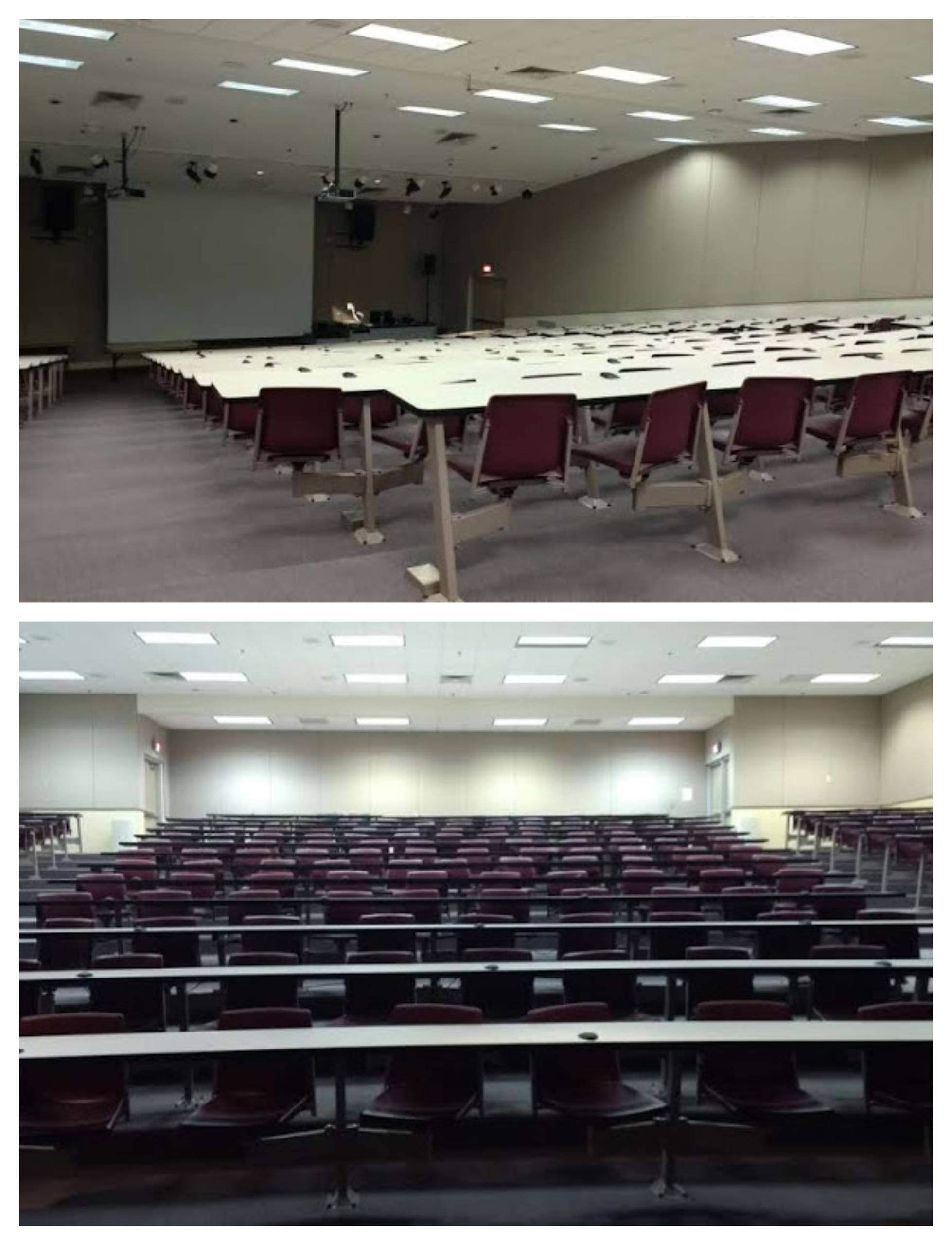 Olscamp Room 113 Front & Back View 