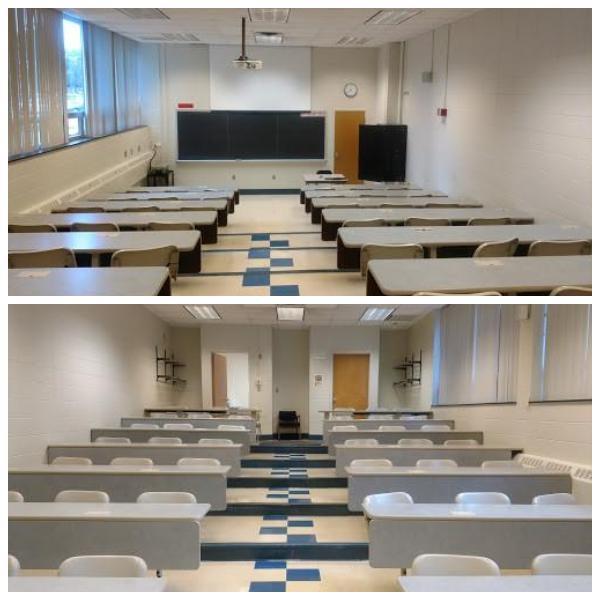 Psychology Room 108 Front & Back View 