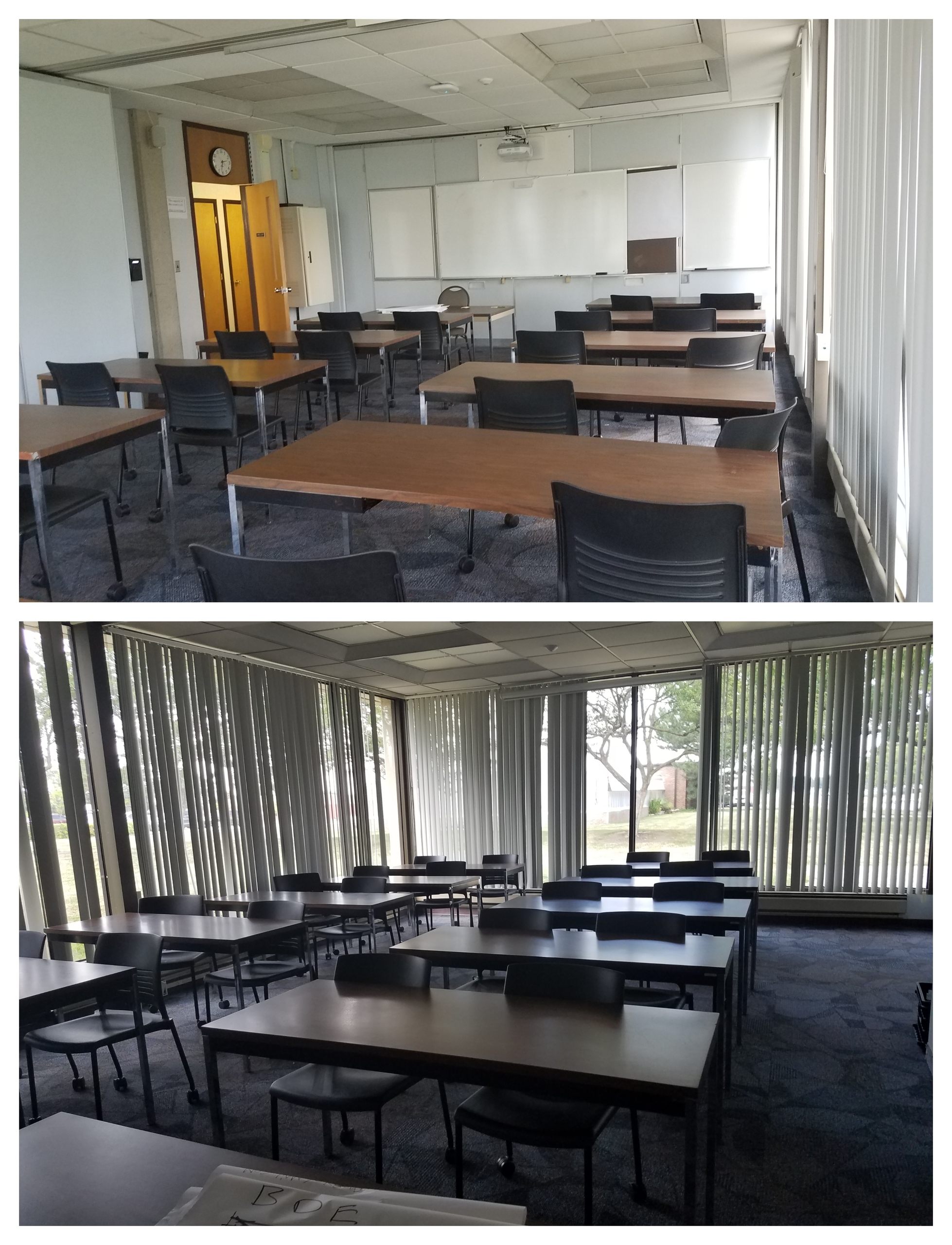 Tech Room 105 Front & Back View 