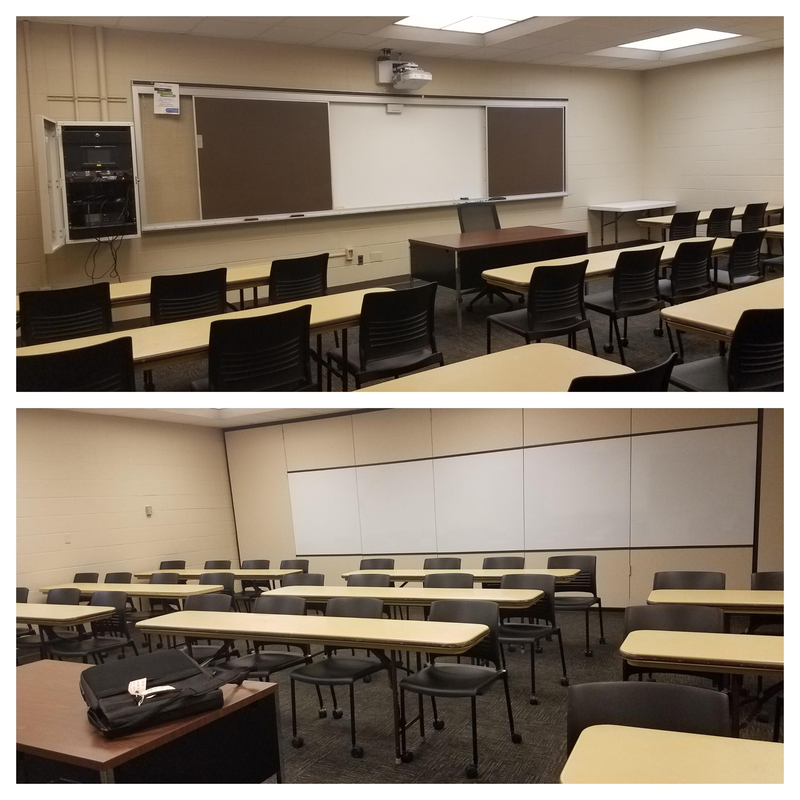 Tech Room 127A Front & Back View 