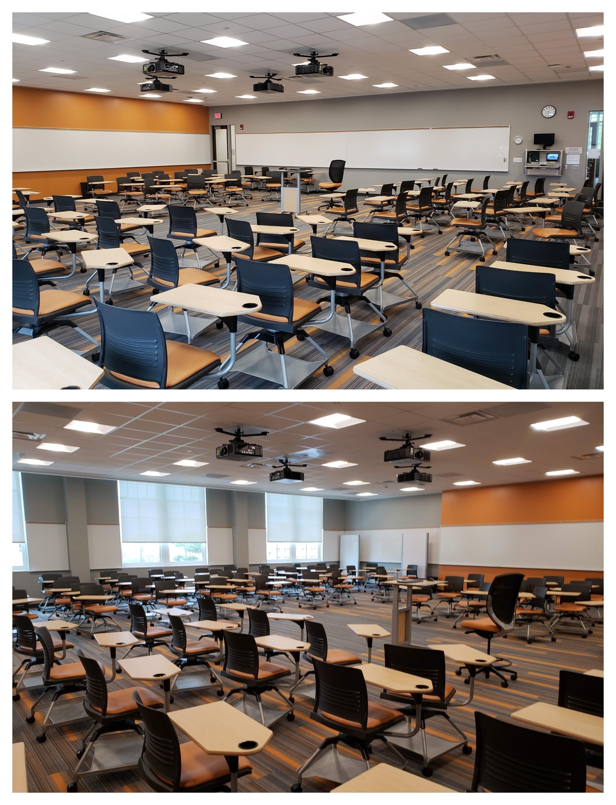 University Room 307 Front & Back View 