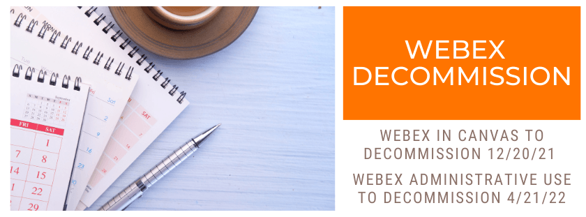 Webex Decommission