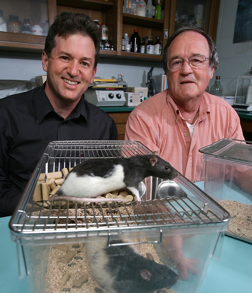 neuroscience researchers in University Animal Facility