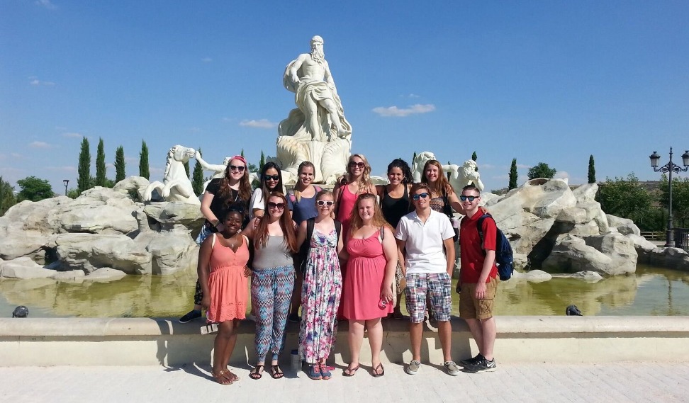Studying in Italy, a group of BGSU Italian minor students enjoys the study abroad trip in this culture-based course.