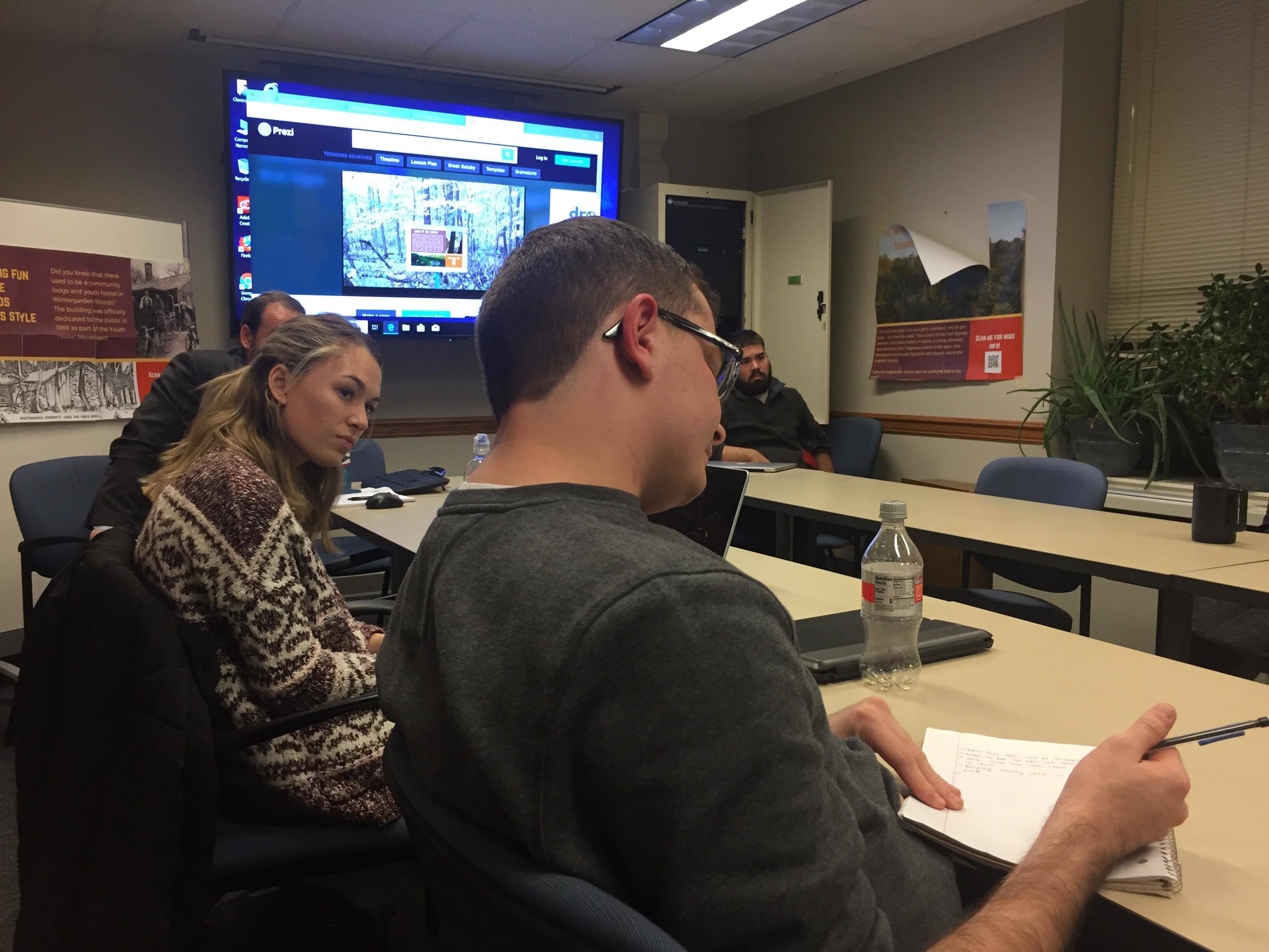BGSU History students discuss critical approaches to analyzing the past through rigorous research, writing and discussion.
