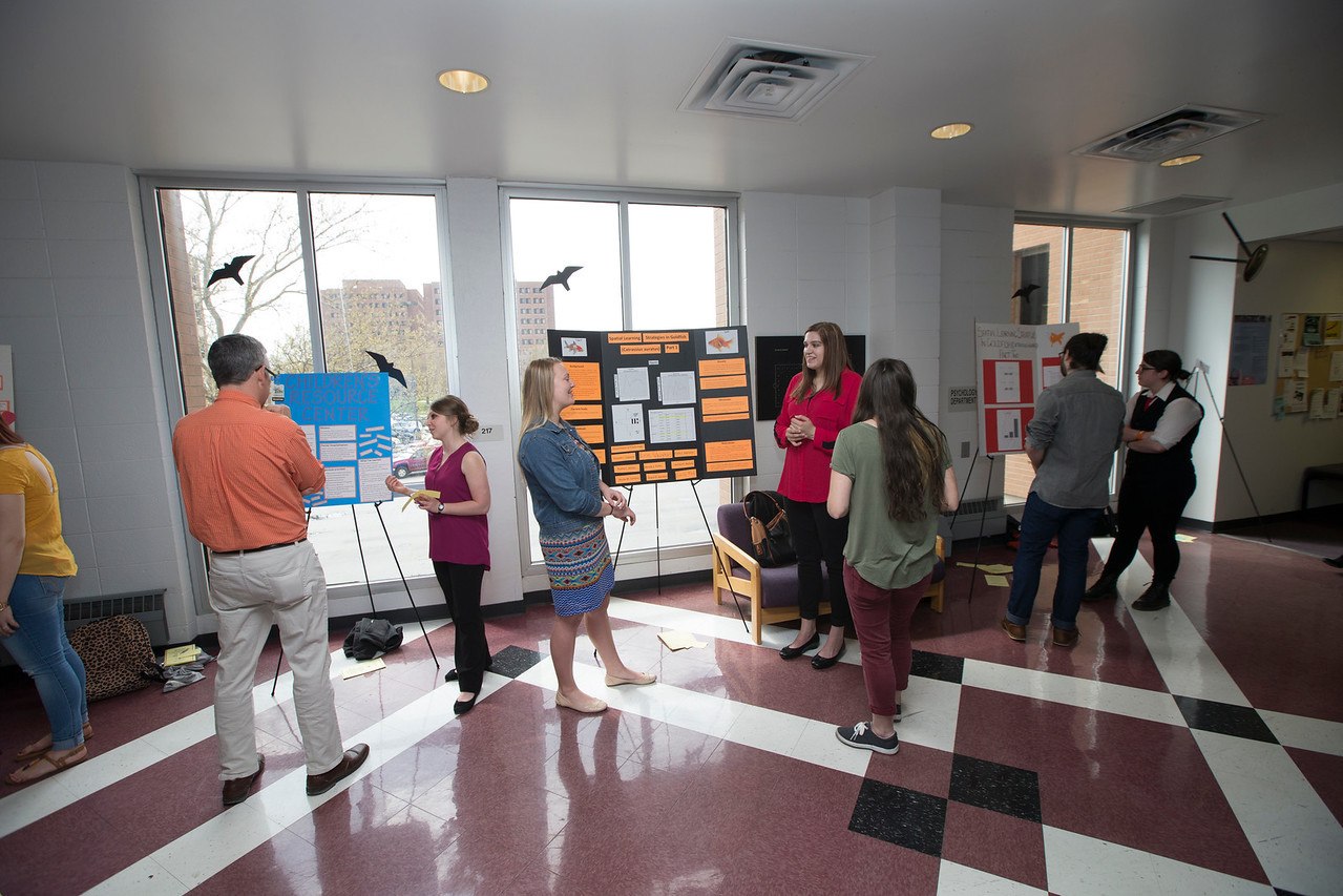 BGSU clinical psychology graduate students present post-master’s level research posters on our Ohio campus.