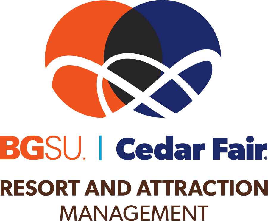 BGSU and Cedar Point Resort and Attraction Management Logo