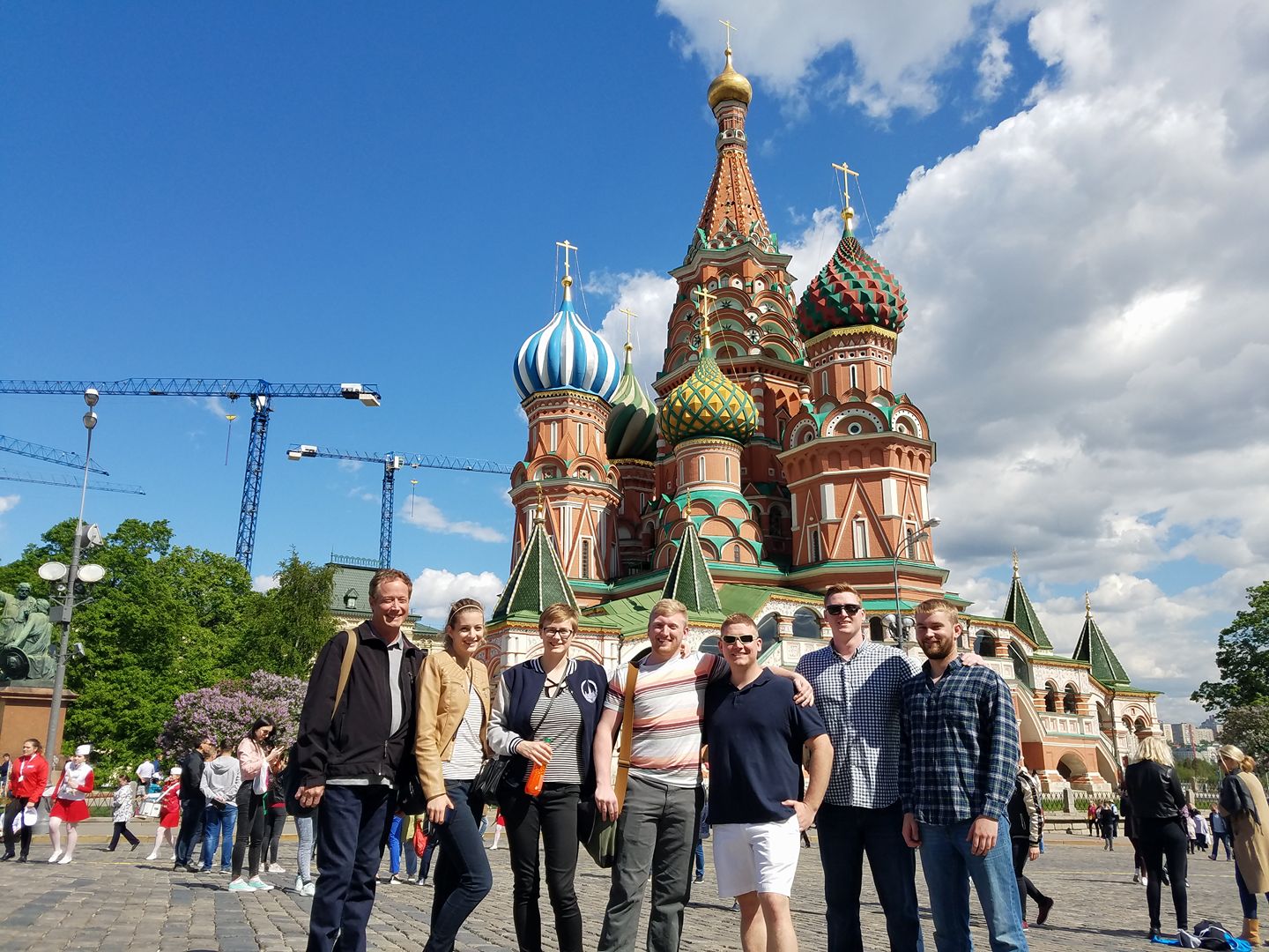 BGSU Russian majors have the opportunity to study abroad in Moscow and St. Petersburg.