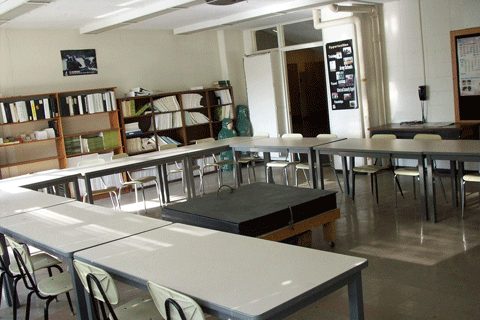 Memorial hall classroom 1