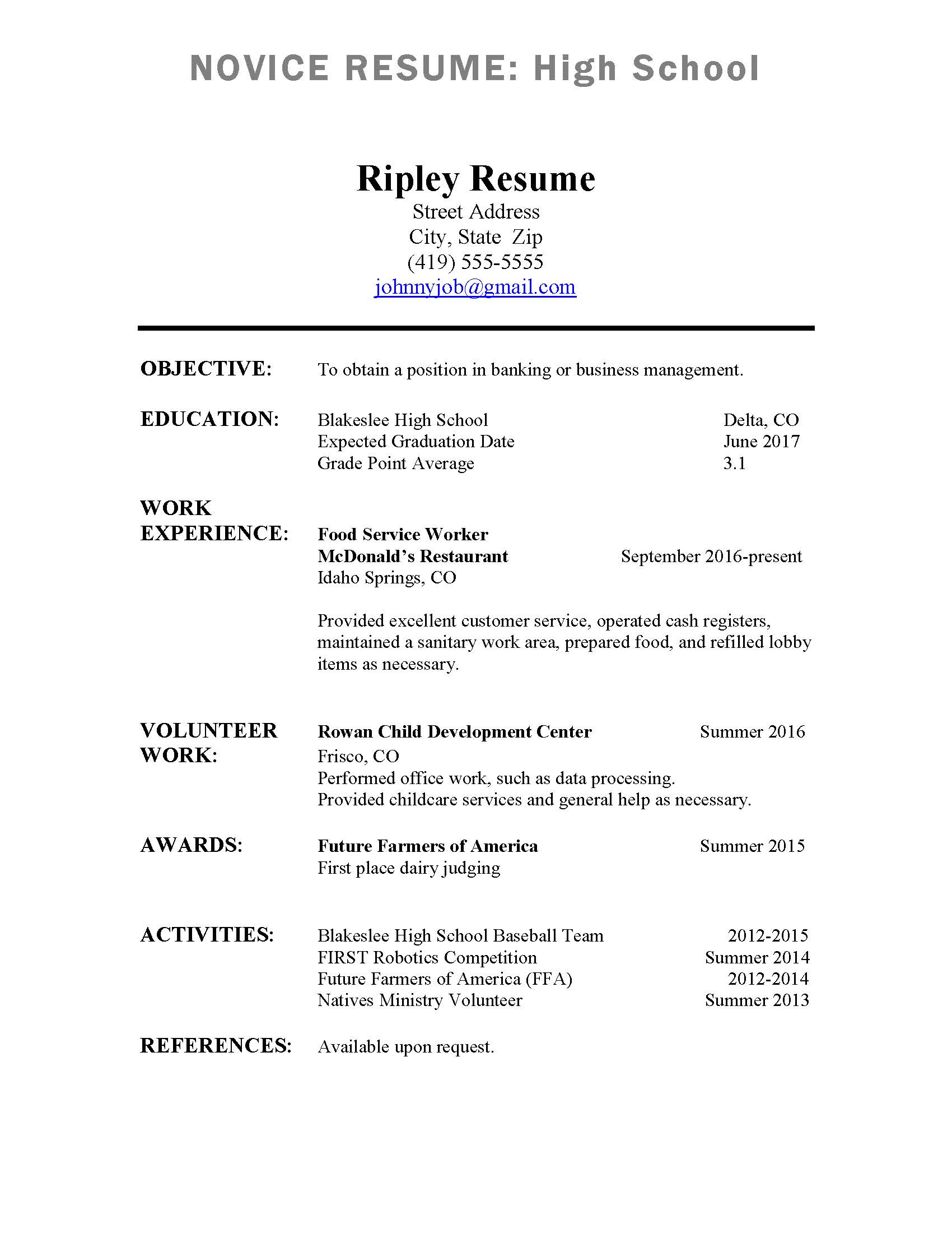 NOVICE-Resume-Sample-HS