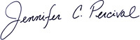 Jennifer Percival Signature