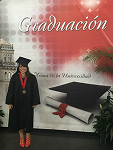 Eliana Alvarez graduation