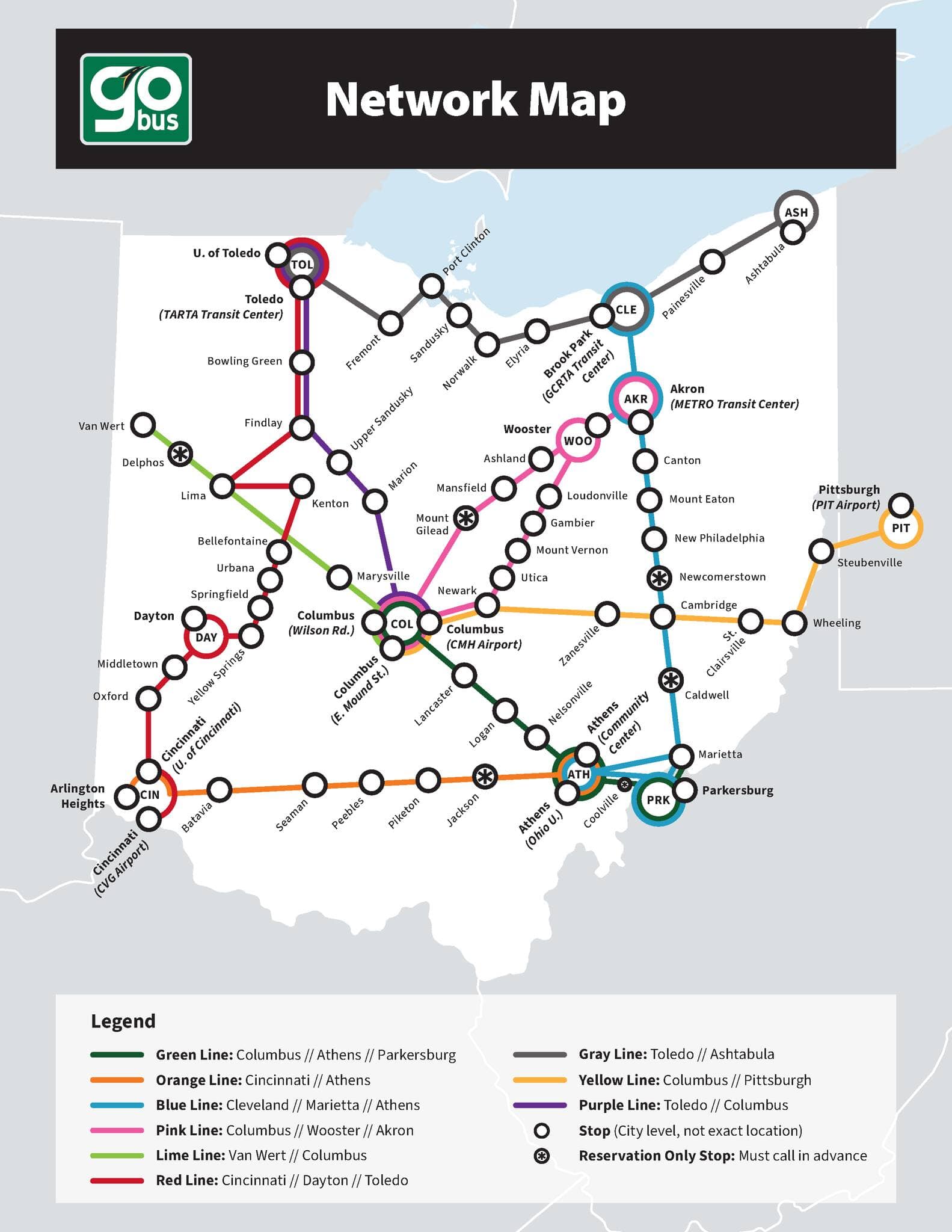 GoBus Routes