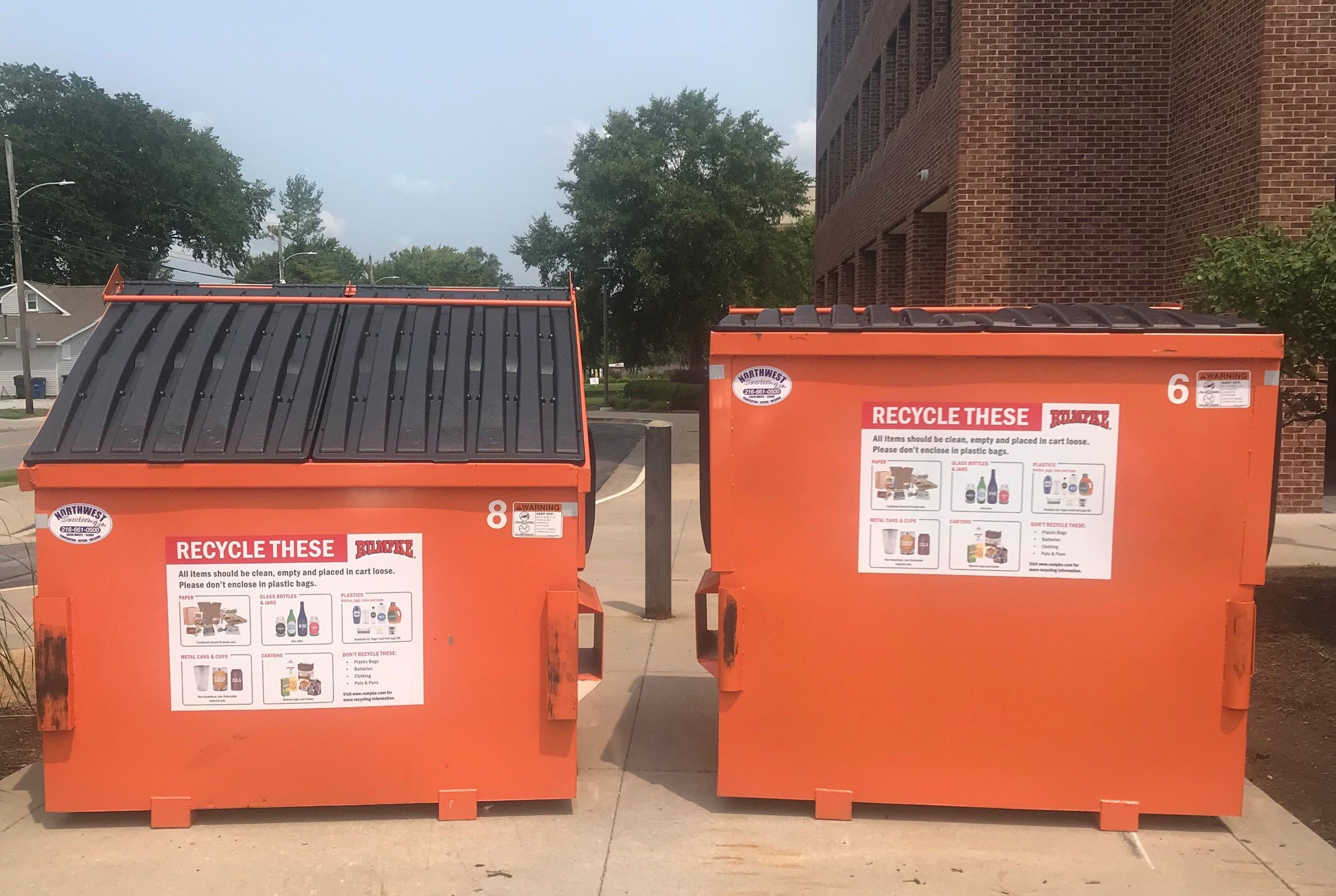 Recycling Dumpsters