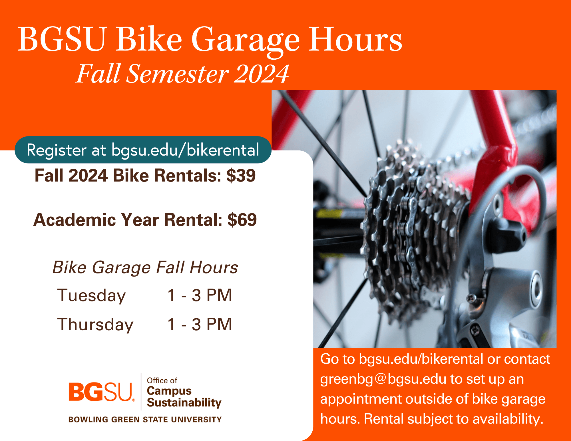BGSU Bike Rental