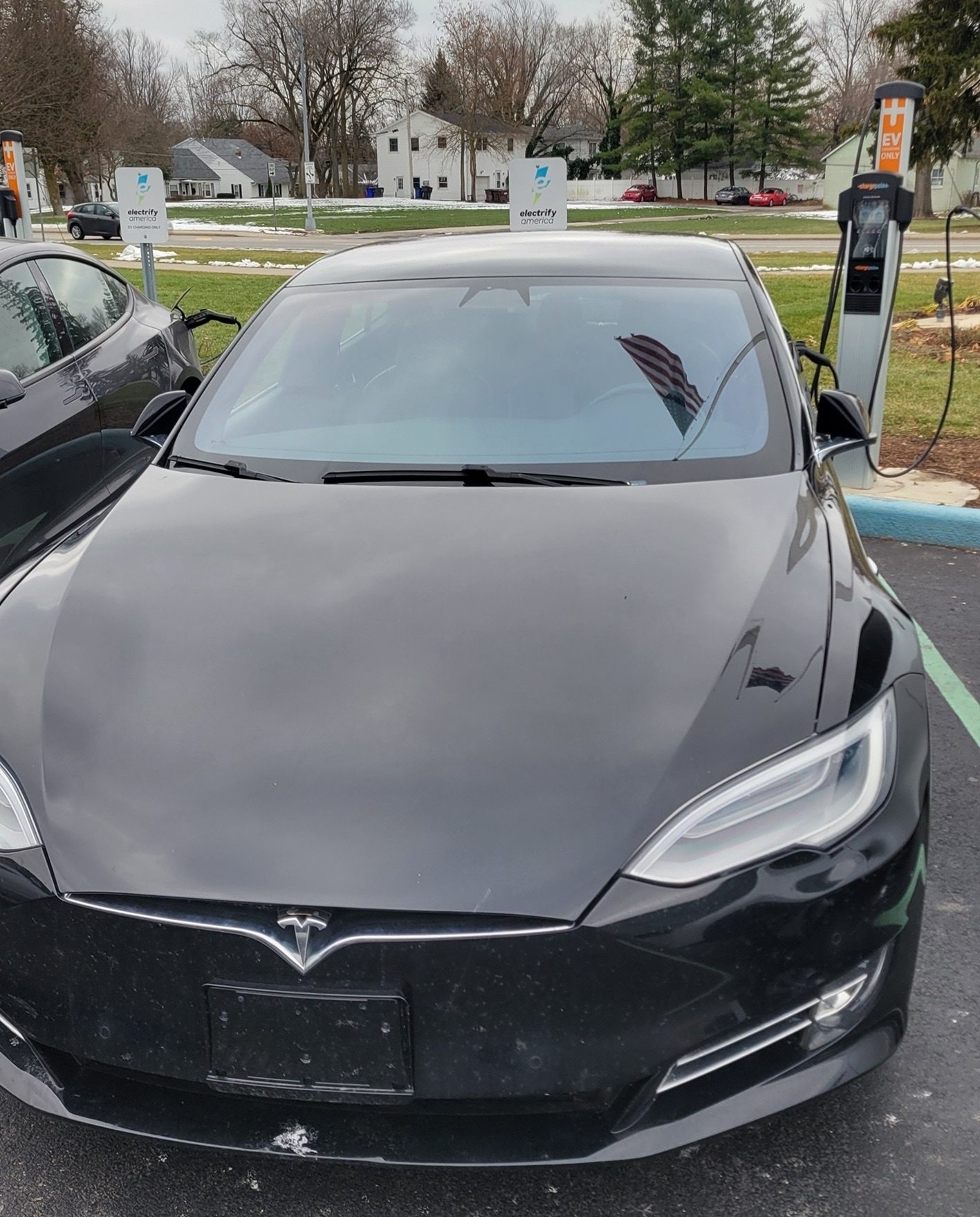 Tesla Charging Lot A - cropped