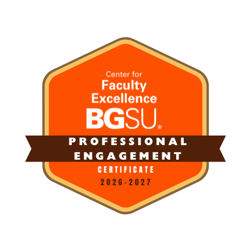 Professional Engagement Certification Badge