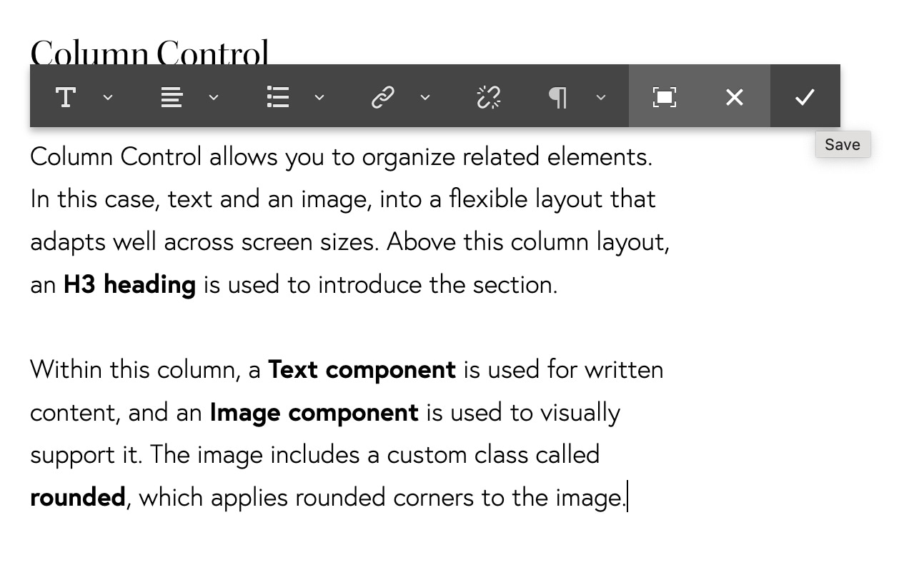 column-text