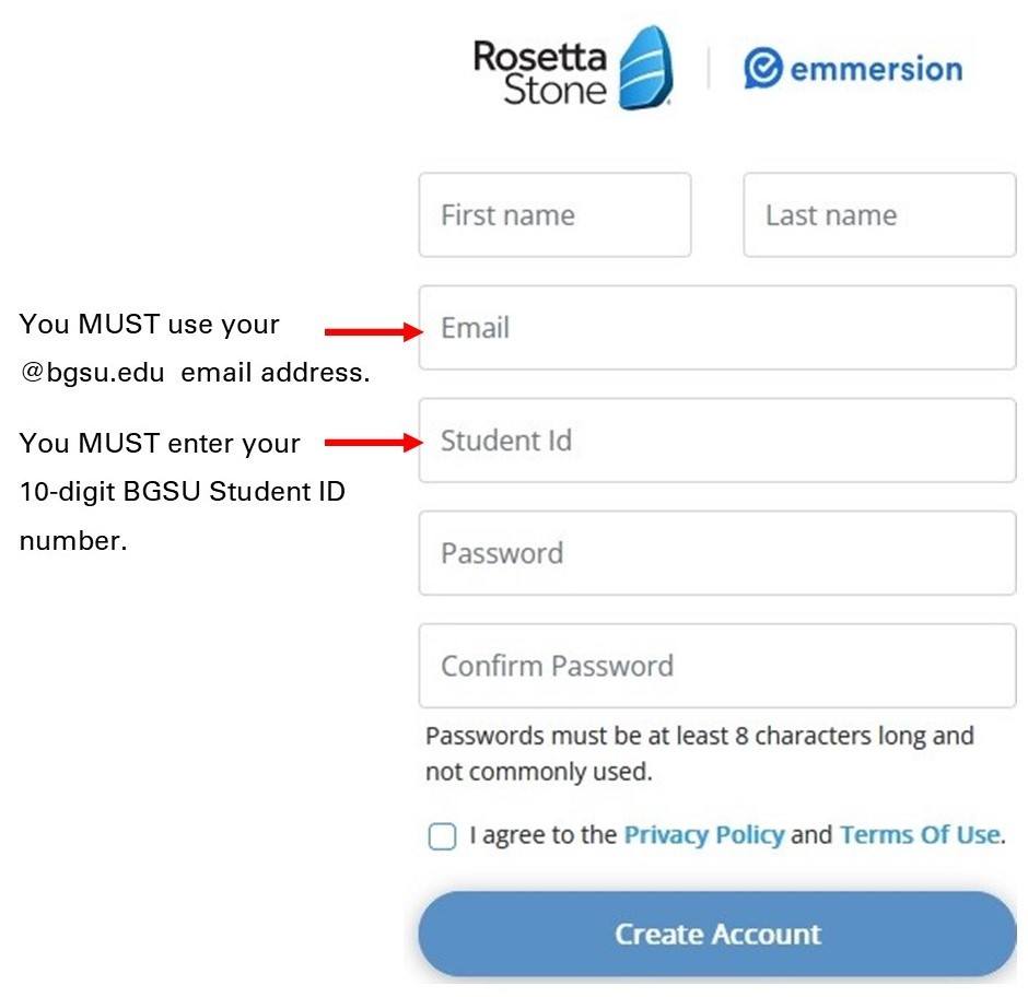 Placement Exam Registration Login example