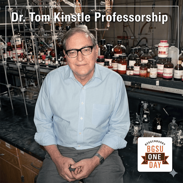 Picture of Tom Kinstle in his labratory