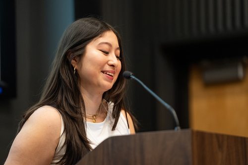 Daphne Bonilla Speaks at the Opening Session