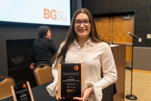 2026 LIC Outstanding Undegraduate Student Award Winner Alicia Rebuffo