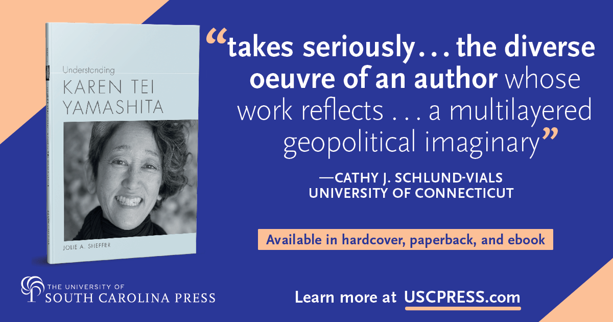 Promotion for the book says that it, "takes seriously...the diverse ouevre of an author whose work reflects...a multilayered geopolitical imaginary" — Cathy J. Schlund-Vials, University of Connecticut