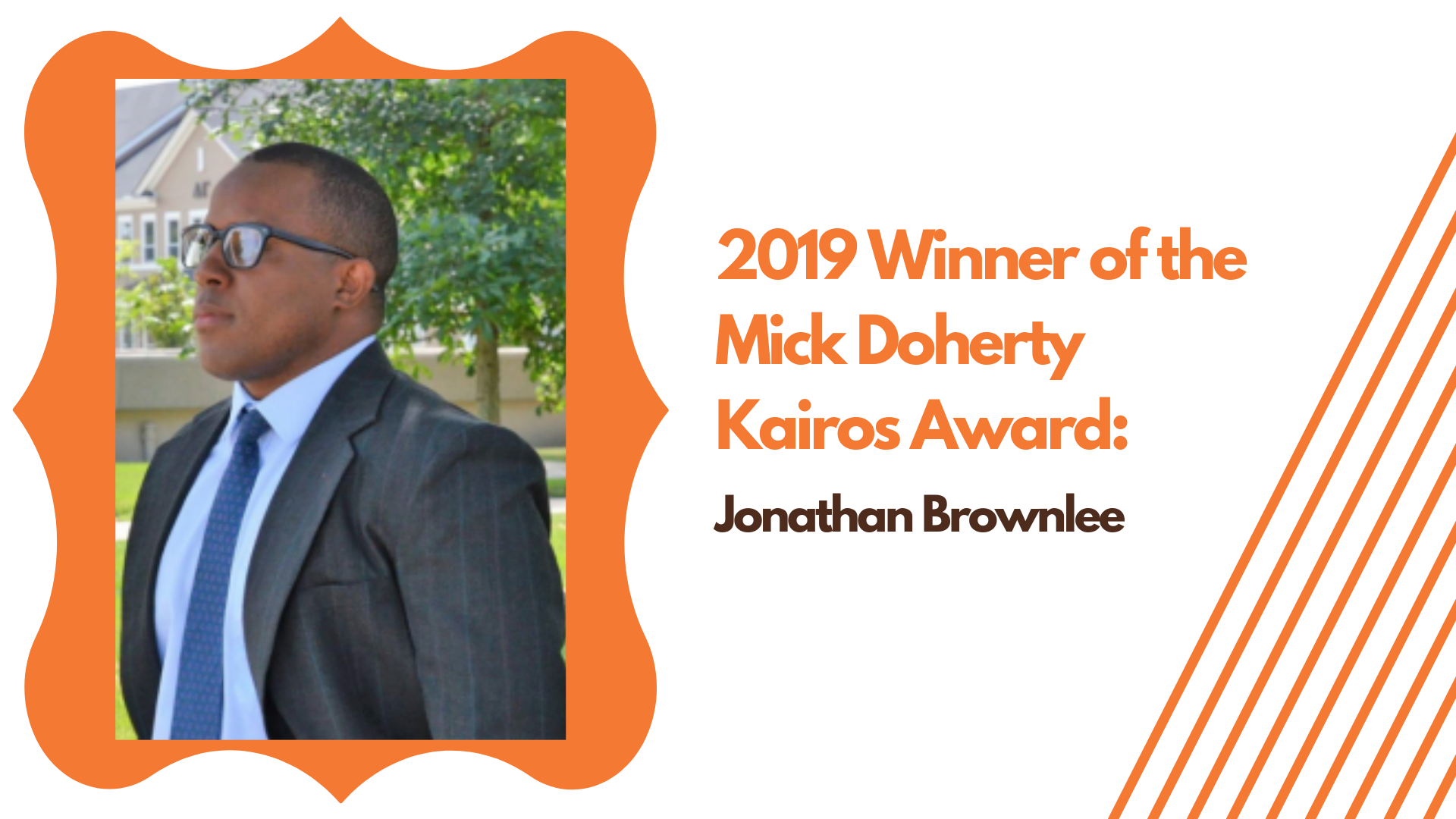 2019 Winner of the Mick Doherty Kairos Award: Jonathan Brownlee