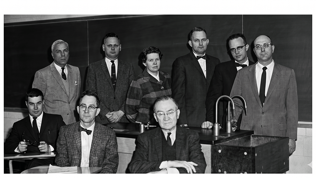 image of the Chemistry Faculty of 1962