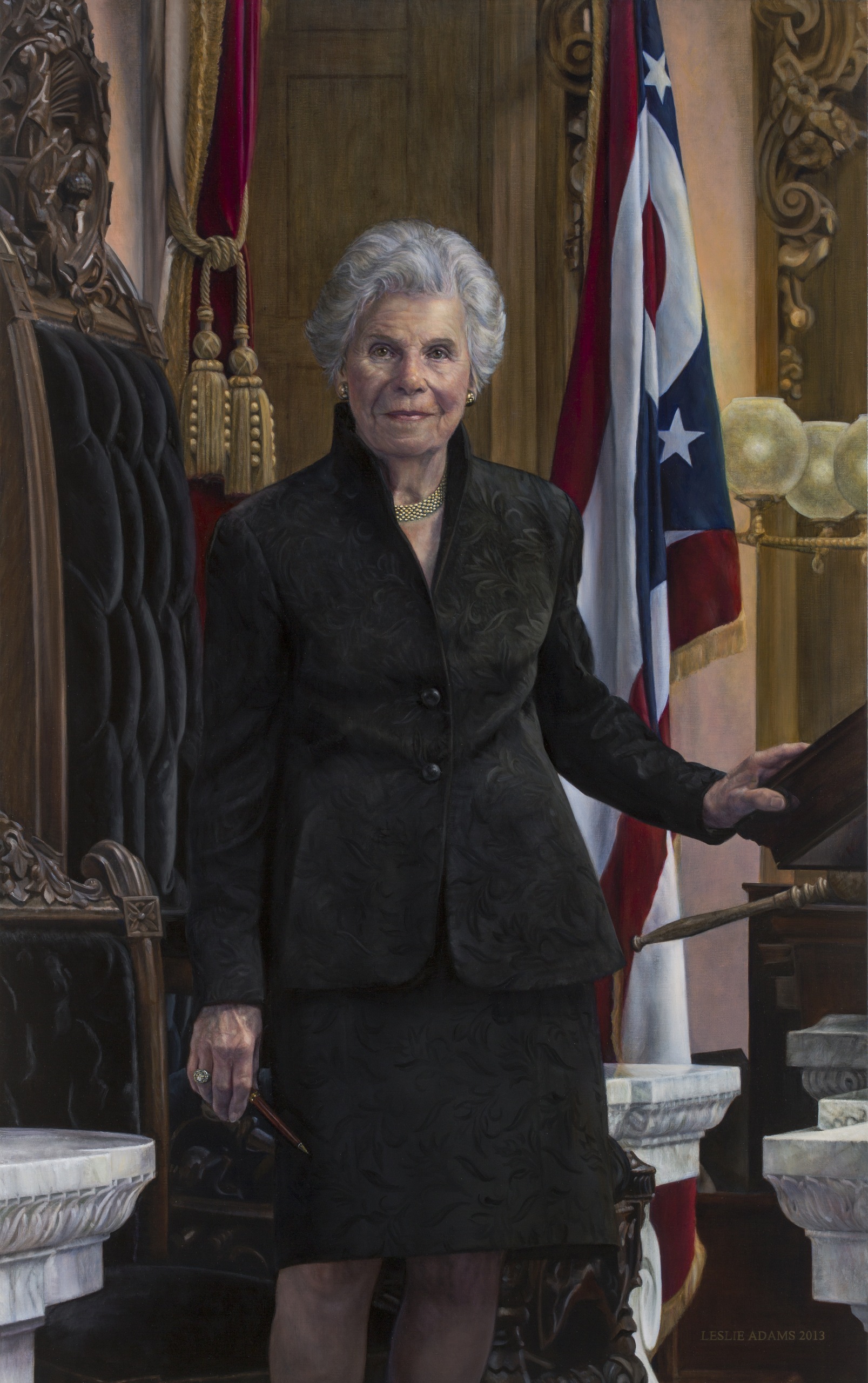 Davidson's official Ohio Statehouse portrait